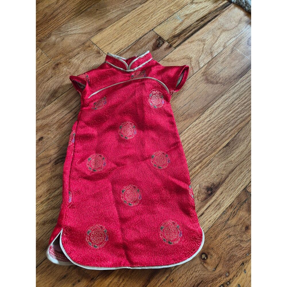 American Girl Doll Ivy Ling Retired Chinese New Year Dress Outfit Clothes 18" - Picture 2 of 8